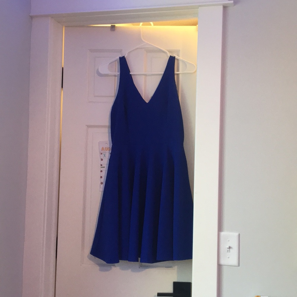 royal blue dress from lulus. size small